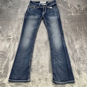 Bke Bootcut Women Stella Jeans Size 25x31.5 In Blue